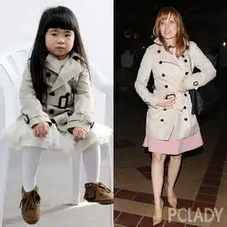 星萌娃叫板时尚大咖画面似大牌母女装