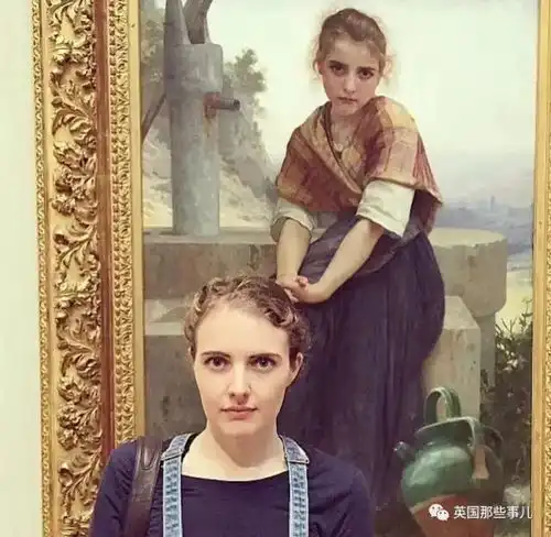 在博物馆跟世界名画撞脸,是一种什么体验