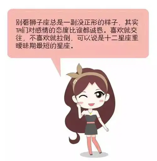 狮子座真爱你的三大表现