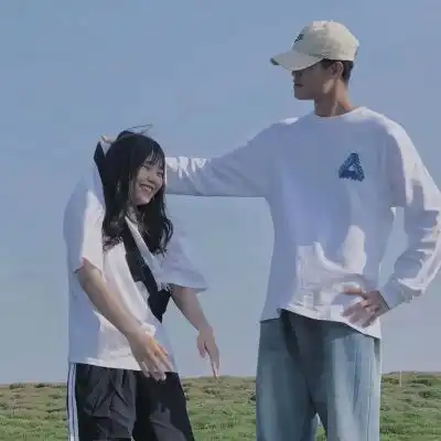 月亮丢了小洋裙意境唯美情侣头像我要个性网