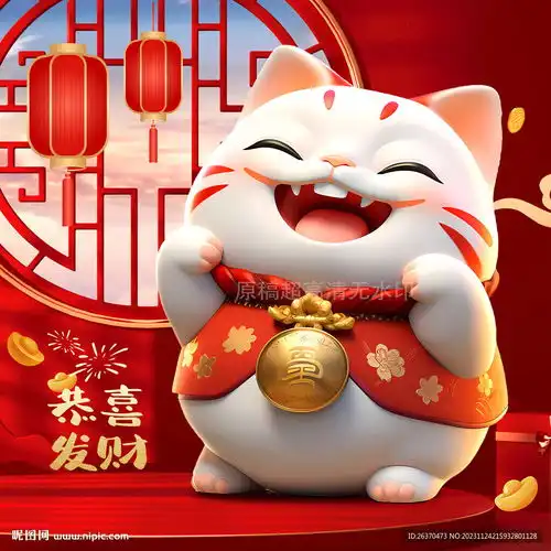 春节吉祥物喜庆素材设计图
