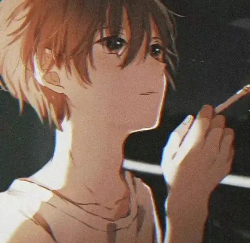 最近很火的灰暗丧头像