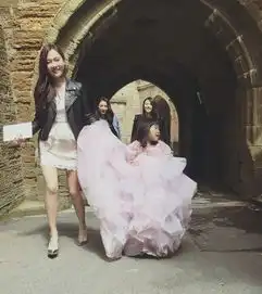 曹格儿女当弘歆花童姐姐grace穿粉裙萌翻