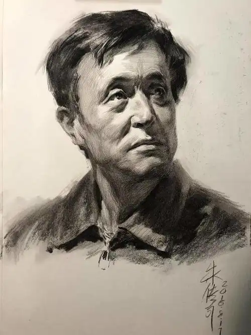 央美朱传奇素描,画作张张成为临摹的典范,收藏学习