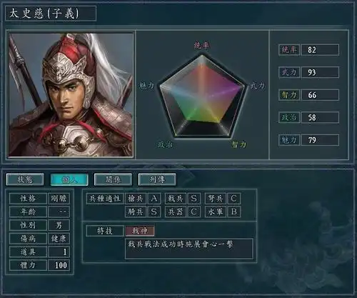 三国志11三位君主的贴身护卫,赵云英勇无双,而他却毫无亮点