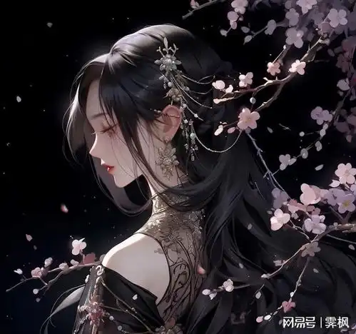 古风女子头像,花开有落时,人生容易老