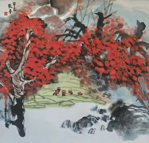 当代写意山水画7月份最受欢迎作品评选活动入围作品第三期