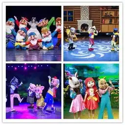 大型人偶音乐剧孩子眼中的五彩世界,大人眼中的童年再现