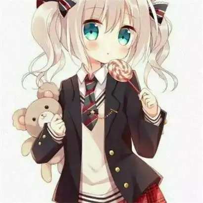 可爱的动漫头像女生,呆萌优质保你会使用的