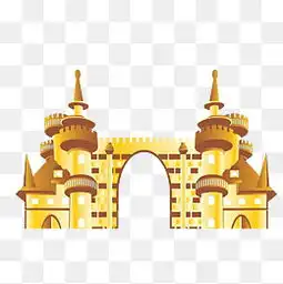 免费下载金色城堡图片大全千库网png