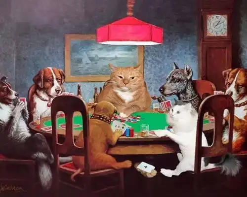 创意世界名画篇之肥猫闯入系列