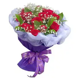 红玫瑰12枝,满天星红玫瑰12枝,满天星怎么样红玫瑰12枝,满天星多大时尚鲜花网