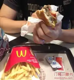 麦当劳江湾镇店吉士汉堡图片上海订餐小秘书