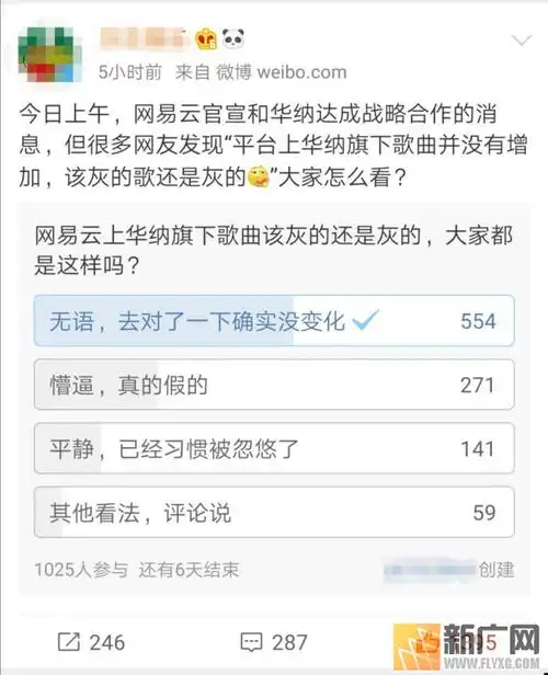 网易云官宣和华纳战略合作的背后,网友歌没有多啊