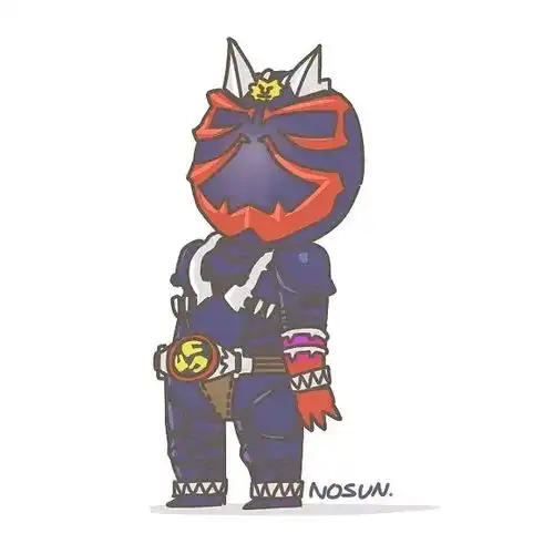 平成二十骑士歪头头像