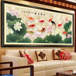 天道酬勤十字绣天道酬勤客厅十字绣图片