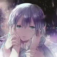 二次元伤感唯美图片悲伤的二次元风景图片