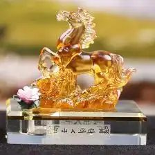 汽车摆件马到成功