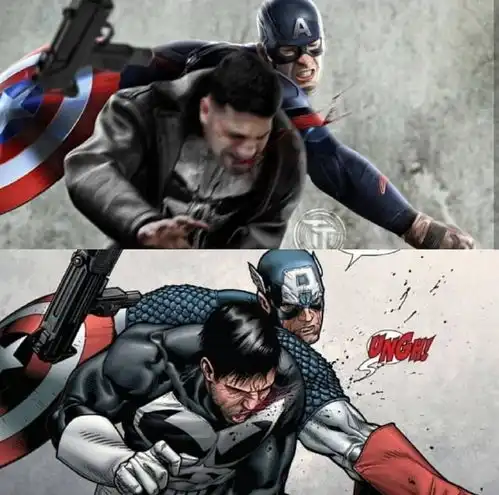 超级英雄漫画场景与现实对比照,居然毫无ps痕迹