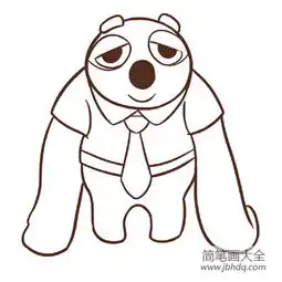 疯狂动物城树懒简笔画画法