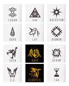 exo的这个logo教程