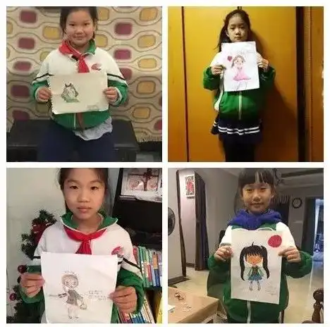 新学堂动态童趣童真丨语文老师带学生画自画像,这是孩子最真实的表达