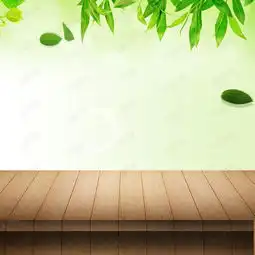 小清新木板树叶主图背景素材背景图片免费下载主图直通车psd千库网图片编号4612178