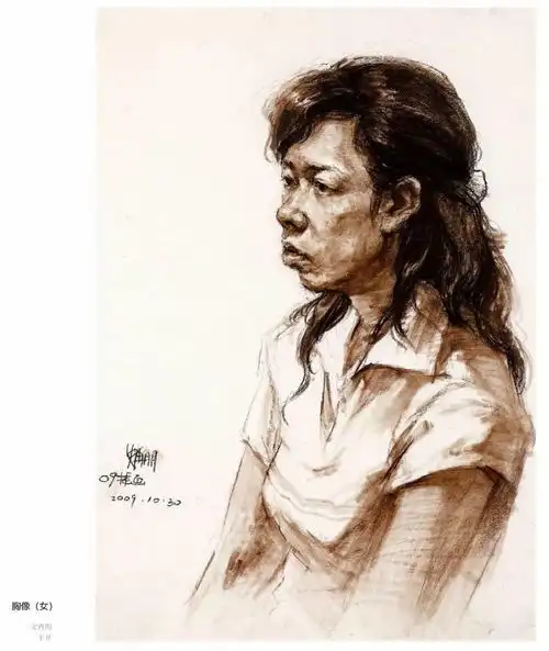 分享丨广美基础部留校人物素描作品精选