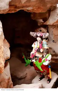 七夜娃娃cos兔女郎萌版八戒,可爱又性感hold住全场