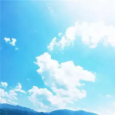 2023蓝天白云唯美图片