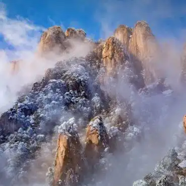0暴击,三清山2018冬季第一场雪就要华丽登场千万不要错过