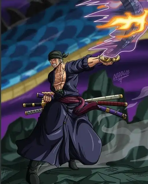 索隆找到打败烬的方法,武装色鬼神觉醒,阿修罗秒杀无耻翼龙