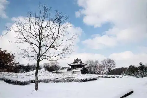 2018这场雪虞山街道,许你大美山水,护你温暖平安