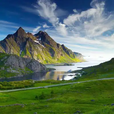 2023神秘山峦风景头像