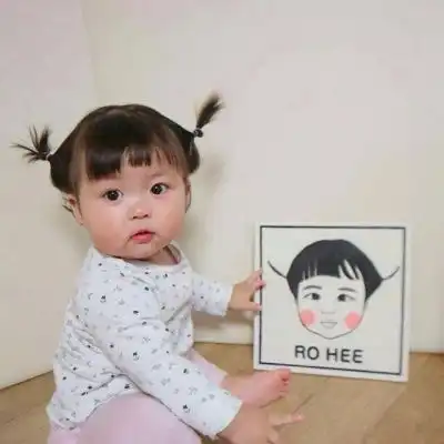 精选萌娃头像如果我真的存在,也是女生头像我要个性网