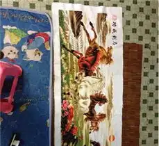 出售十字绣马到成功大图1米75长宽半米..