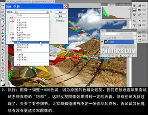 photoshopcs5hdr色调调出灰暗风景照高清晰教程
