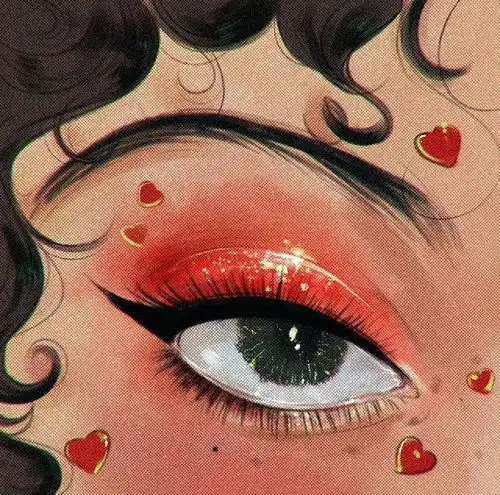 设计美学这么好看的眼睛只画里面才有吧