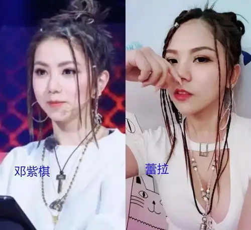 邓紫棋的孪生姐妹,不仅撞脸邓紫棋,身材也有料
