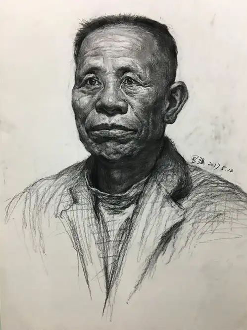 杭州理想画室素描头像高清大图