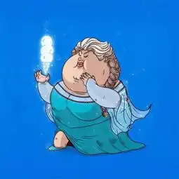 玩趣如果白雪公主变胖变老了,你还认得出吗