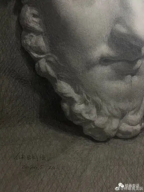 超精彩的一组几何体石膏素描作品赶紧码起来