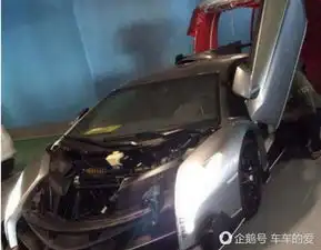 明星鹿晗追求的豪车之一兰博基尼veneno颜值爆表价格更便宜