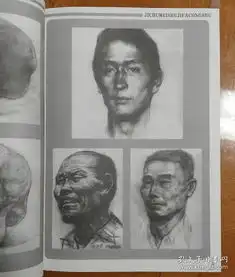 基础美术技法丛书中级班素描头像