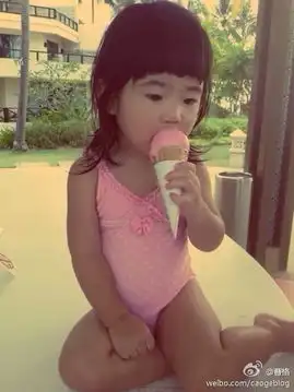 薯条家族秋游曹格和joe扮酷grace卖萌组图