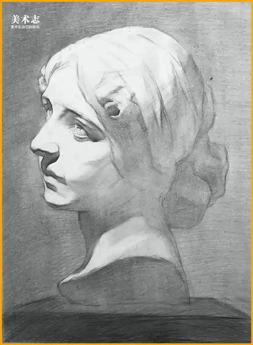 你不能忽视的素描石膏绘画步骤干货满满