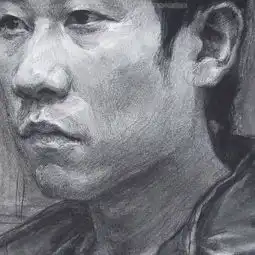 福建厦门,陈港辉,素描头像优秀作品2015091901