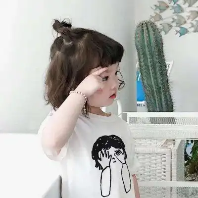 萌娃情侣头像一对可爱高清韩国萌娃情侣头像一左一右