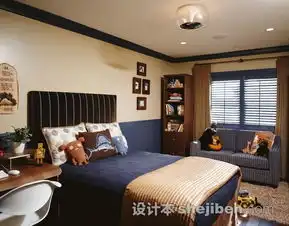 我的地盘我做主,60款炫酷男孩房设计