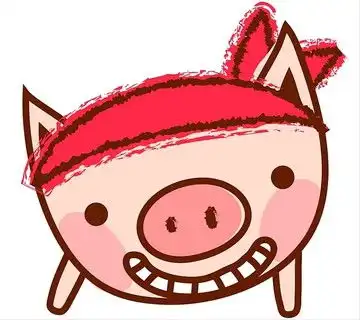 卡通猪设计模板下载logo吉祥物设计素材下的其它设计模板